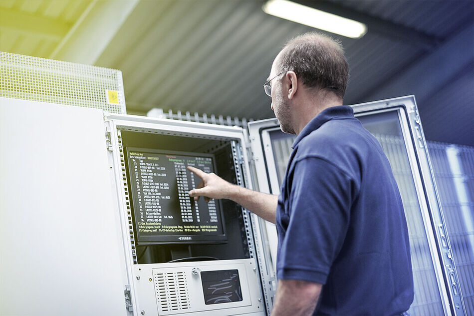 Quality Quality testing in the drag chain test center